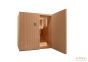 Auroom Libera Indoor Sauna - Wooden Front