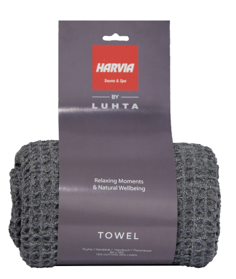 Harvia by Luhta grey towel