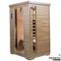 SaunaMed 2 Person Classic FAR Infrared Indoor Sauna EMR Neutral™
