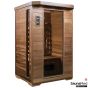 SaunaMed 2 Person Luxury FAR Infrared Indoor Sauna EMR Neutral™