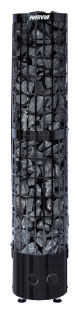 Harvia Cilindro Sauna Heater 6.6kW - PC66 Black Steel