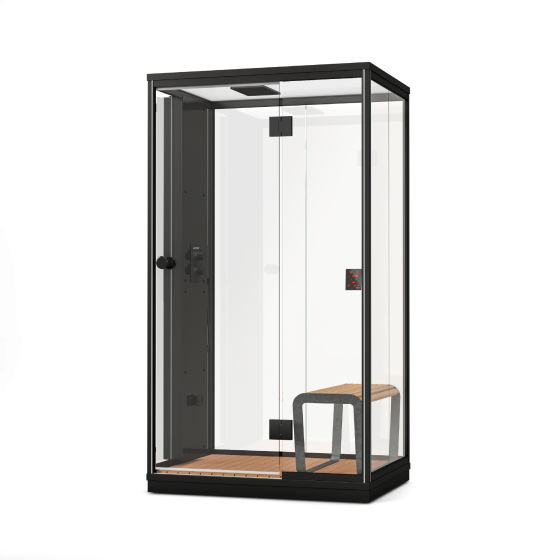 Harvia Nova Steam Shower Cabin (2kW) with Water filter system