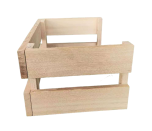 SaunaMed Wooden Sauna Heater Guards – Hemlock – Standard (4.5-8kW Heaters)